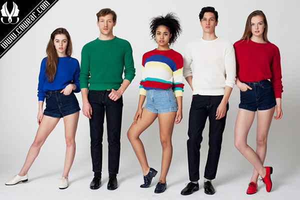 American Apparel (AA美國服飾)品牌形象展示