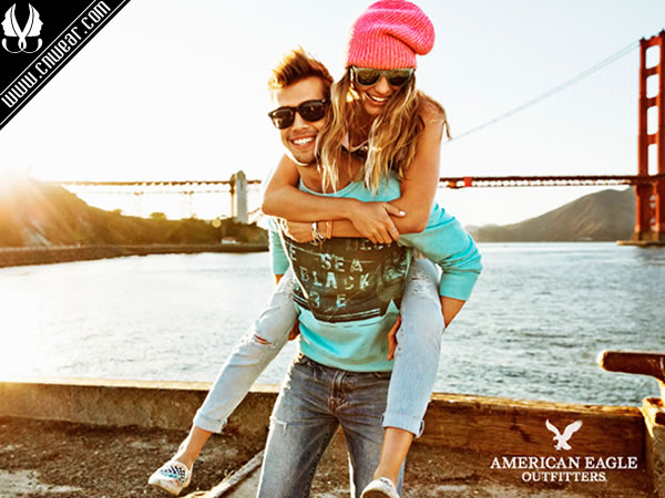 American Eagle Outfitters (AEO/美國鷹)品牌形象展示