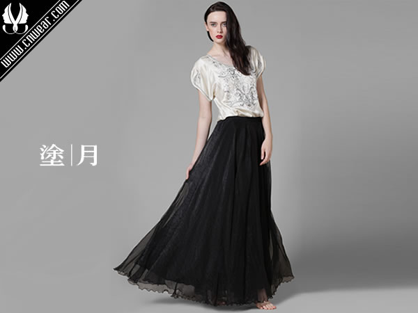 涂月女裝品牌形象展示