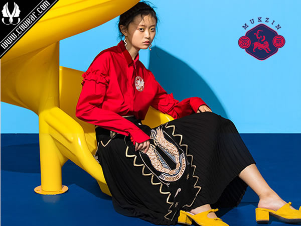 MUKZIN 密扇女裝品牌形象展示