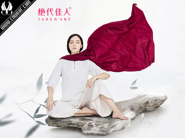 JARENART 絕代佳人(絲巾)品牌形象展示