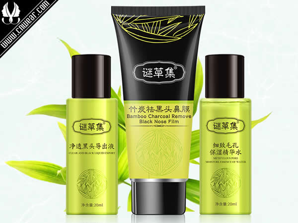 謎草集護(hù)膚品品牌形象展示