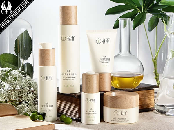 谷雨護(hù)膚品牌形象展示