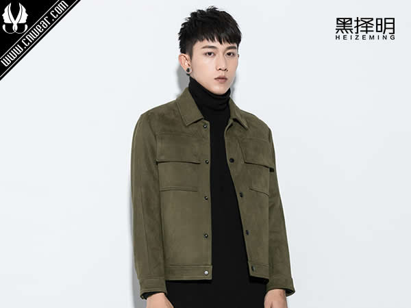 黑擇明男裝品牌形象展示