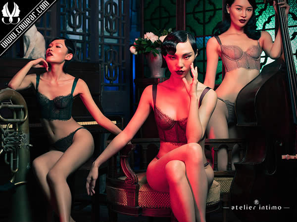 Atelier intimo 靘 (內衣)品牌形象展示