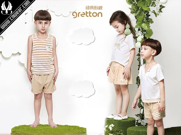 GRETTON 綠典童裝(綠典彩棉)品牌形象展示