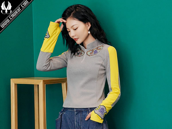 花制作女裝品牌形象展示