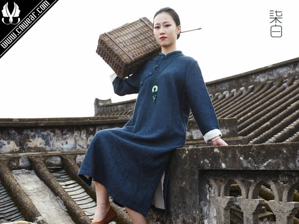 柒白女裝品牌形象展示